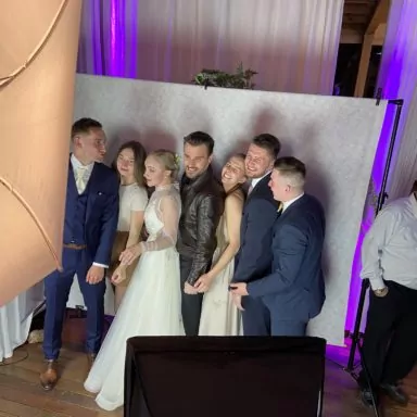 Fotokoutek na svatbě